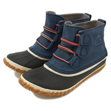 SOREL OUT N ABOUT LEATHER DARK MOUNTAIN NL2339-478画像