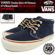 VANS Chukka Boot 49 Reissue STV/Navy/Suede 50th Anniversary VN-0A349ZL1D画像