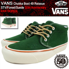VANS Chukka Boot 49 Reissue STV/Forest/Suede 50th Anniversary VN-0A349ZL1C画像