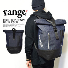 range ROLL TOP DENIM BACK PACK RG16SP-BG02A画像