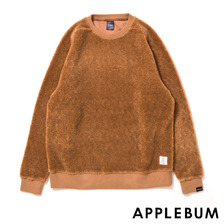 APPLEBUM Boa Crew Neck BROWN画像