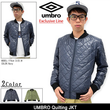 UMBRO Quilting JKT UCA4690AY画像
