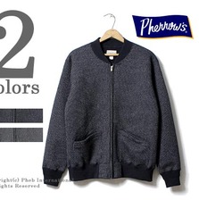 Pherrow's 16W-PBCC1 ビーチクロス ジップカーディガン画像