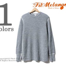 FilMelange FINCH ウールワッフル サーマルロンT画像