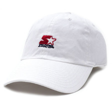 STARTER BLACK LABEL STACKED TWILL 6-PANEL CAP WHITE画像