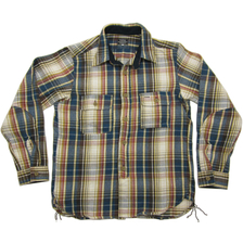 TOPAZ HeavyFlannel Viyella Check Worker's Shirts 「JACKSON」 TS-2262画像