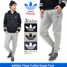 adidas Originals Fitted Cuffed Sweat Pant AZ1114/AZ1113/AZ1115画像