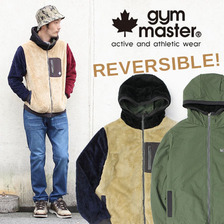 gym master ボア&times;タスロン リバーシブルフード ジャケット G602365画像