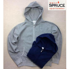 mayo SPRUCE 14.81オンス 長袖 ジップフードパーカ画像