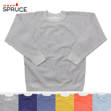 mayo SPRUCE 長袖 へビーウェイト スウェットシャツ画像