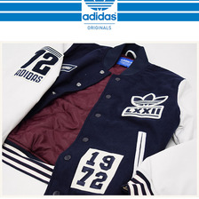 adidas Originals Badge Bomber JKT Navy/White AY9147画像