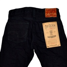 鬼デニム Super Tight Tapered Slim Indigo &times; Indigo ONI-606-ID17画像