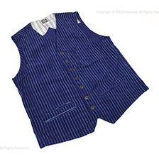 SUGAR CANE フィクションロマンス コーデュロイワークベスト SC13709画像