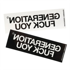 Supreme &times; UNDERCOVER Generation Fuck You Sticker画像