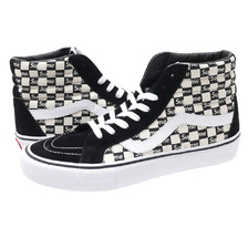 Supreme &times; VANS Checker Logo SK8-Hi Pro BLACK画像