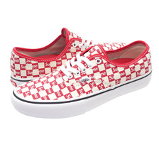 Supreme &times; VANS Checker Logo Authentic Pro RED画像