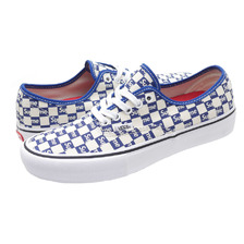 Supreme &times; VANS Checker Logo Authentic Pro BLUE画像