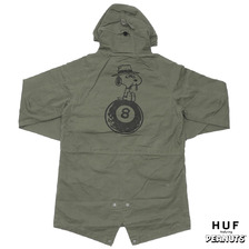 HUF &times; PEANUTS SPIKE SCRAWL PARKA画像