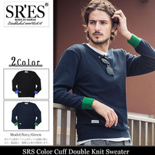 PROJECT SR'ES Color Cuff Double Knit Sweater KNT01234画像