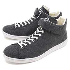 FRED PERRY BREAUX MID WOOL GREY F19740-29画像