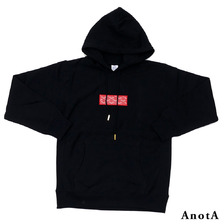 AnotA GOX HOODY BLACKxRED画像