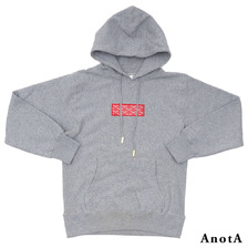 AnotA GOX HOODY GREYxRED画像