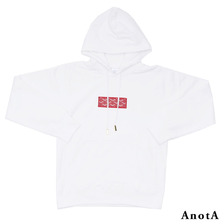 AnotA GOX HOODY WHITExRED画像