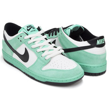 NIKE DUNK LOW PRO IW ''SEA CRYSTAL'' GREEN GLOW / BLACK - SUMMIT WHITE 819674-301画像