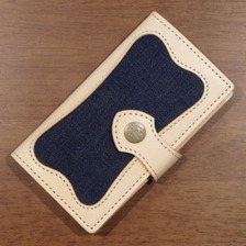 SAMURAI JEANS SJSPC16-LD レザー&デニムスマホケース16-LD画像