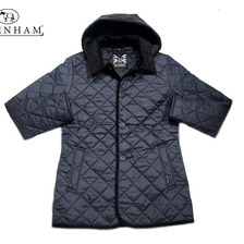 LAVENHAM MEN'S DENSTON QUILTING JACKET/black画像