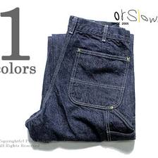 orslow ダブルニー ワークパンツ デニムワンウォッシュ 03-5126-81画像