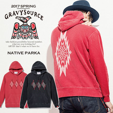 GRAVYSOURCE NATIVE PARKA GS17-HSW01画像