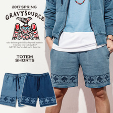 GRAVYSOURCE TOTEM SHORTS GS17-HPT03画像