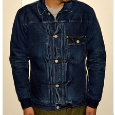 ETERNAL 52211 袖切替デニムジャケット(ユーズドウォッシュ)画像