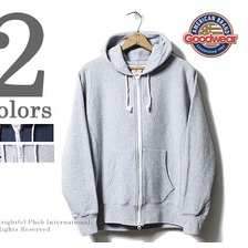 Goodwear 長袖ジップパーカー GDW-001-161013画像