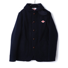 DANTON WOOL MOSSER ROUND COLLAR JACKET JD-8243-WOM画像