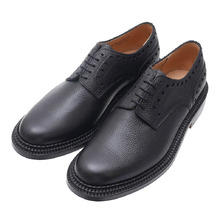 NEIGHBORHOOD WILLIAN T-WELT.NH/CL-SHOES BLACK画像