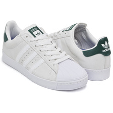 adidas SUPERSTAR VULC ADV CRYWHT / FTWWHT / CGREEN B27393画像