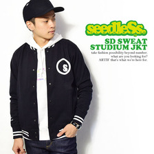 seedleSs. SD SWEAT STADIUM JKT SD16F-JK02画像