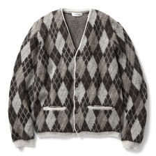 RADIALL BEL AIR CARDIGAN (BLACK)画像
