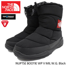 THE NORTH FACE NUPTSE BOOTIE WP V MIL W.G. Black NF51681-WK画像