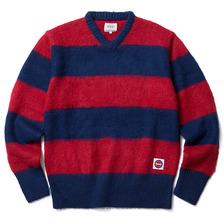 FUCT SSDD MOHAIR V NECK SWEATER (BORDER) 41002画像