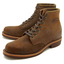 CHIPPEWA 6-inch utility suede boots BROWN BOMBER 1901M84画像