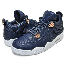 NIKE AIR JORDAN 4 RETRO PREMIUM obsidian/obsidian-wht 819139-402画像