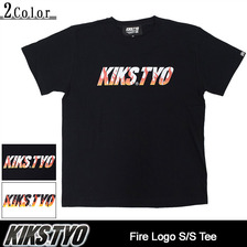 KIKS TYO Fire Logo S/S Tee KT1609T-11画像