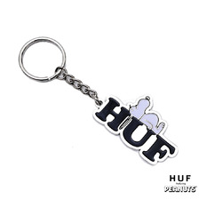 HUF &times; PEANUTS SNOOPY KEYCHAIN WHITE画像