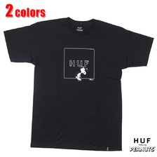 HUF &times; PEANUTS SNOOPY BOX LOGO TEE画像