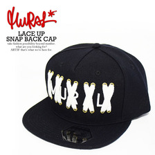 MURAL LACE UP SNAP BACK CAP 16MU-AW-24画像