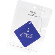 THE PARK・ING GINZA &times; bonjour records &times; retaW(リトゥ) Fragrance Car Tag BLUE画像