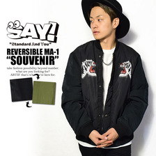 SAY! REVERSIBLE MA-1 &ldquo;SOUVENIR&rdquo;画像